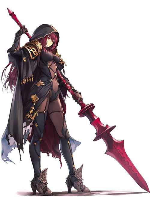 FGO女角色二次元美图，女性英灵颜值排行