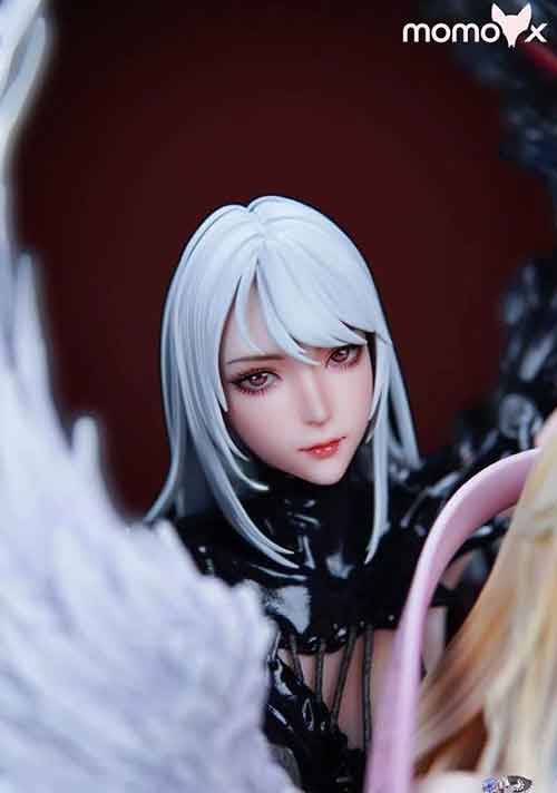 《数码宝贝》又推珍藏级周边：天女兽与妖女兽1/4比例GK雕像